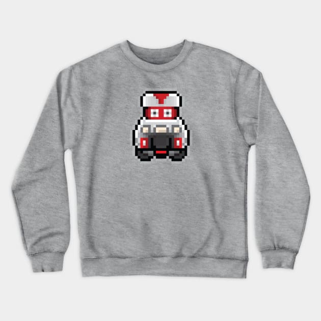 8-Bit Vincent Crewneck Sweatshirt by JWDesigns